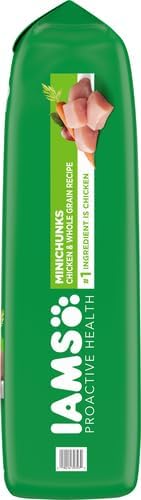 IAMS Proactive Health Minichunks Adult Dry Dog Food with Real Chicken & Whole Grains – 50 lb. Bag (Available at Cure Venta)