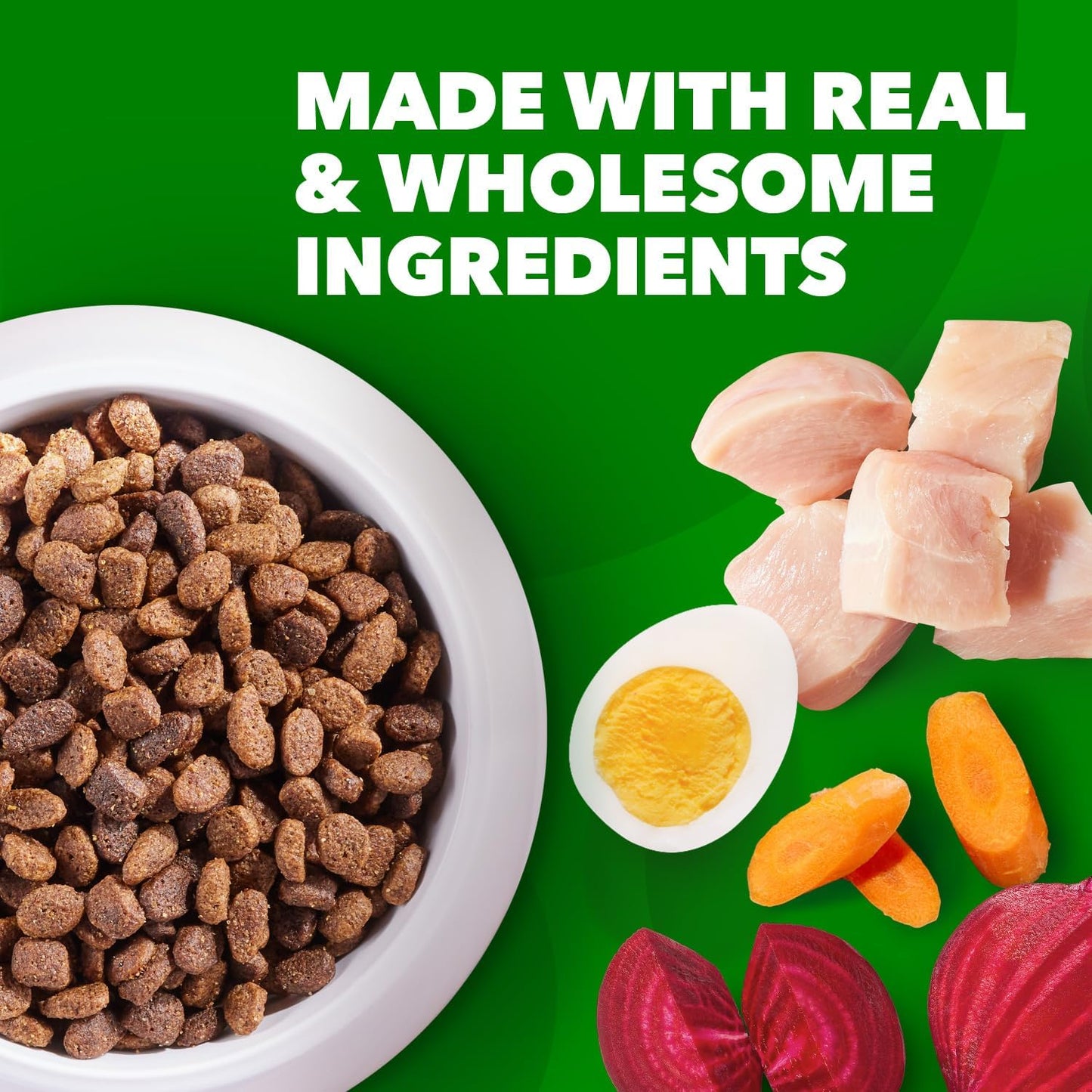 IAMS Proactive Health Minichunks Adult Dry Dog Food with Real Chicken & Whole Grains – 50 lb. Bag (Available at Cure Venta)