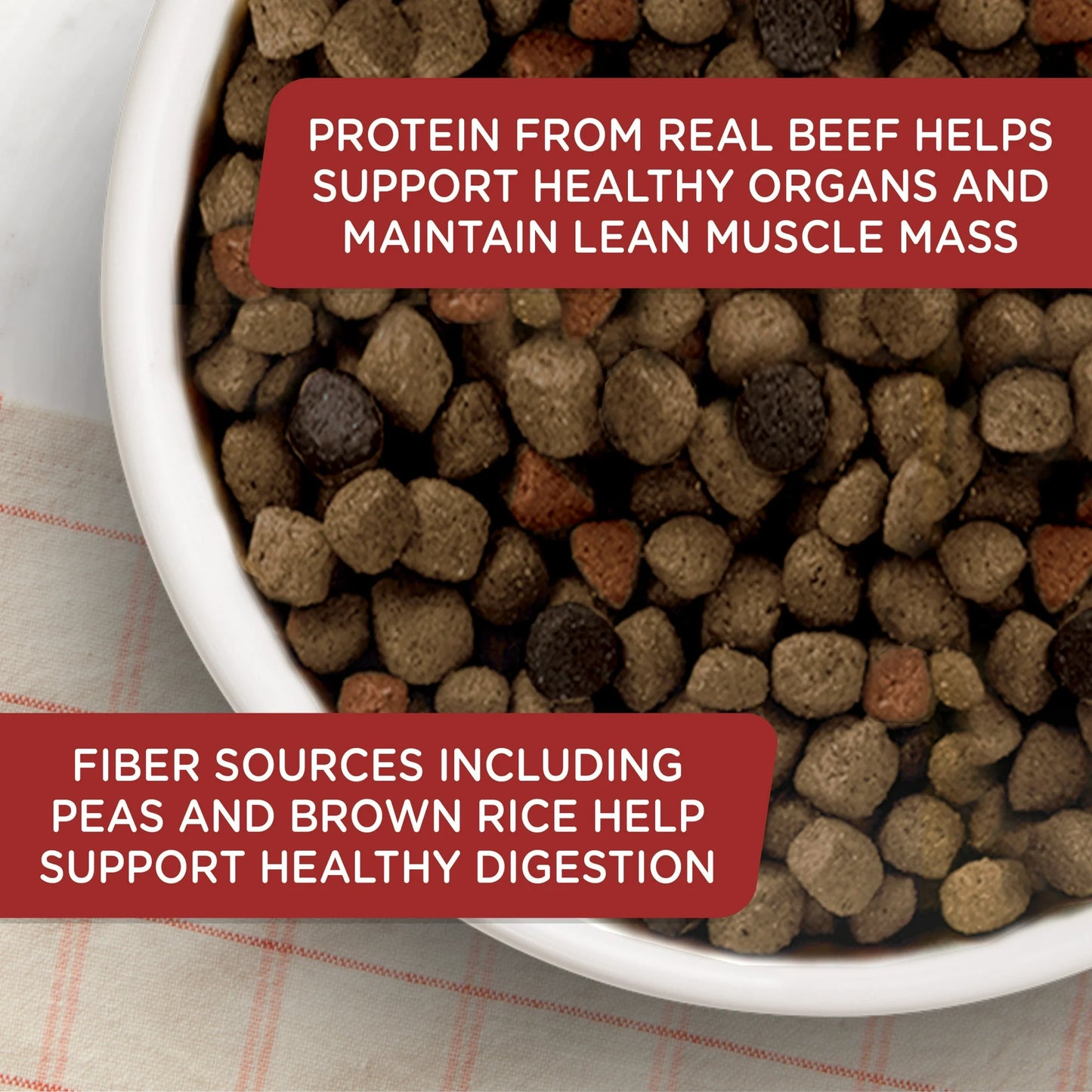 Rachael Ray Nutrish Real Beef, Pea &amp; Brown Rice Recipe Dry Dog Food – 6 lb. Bag (Available at Cure Venta)